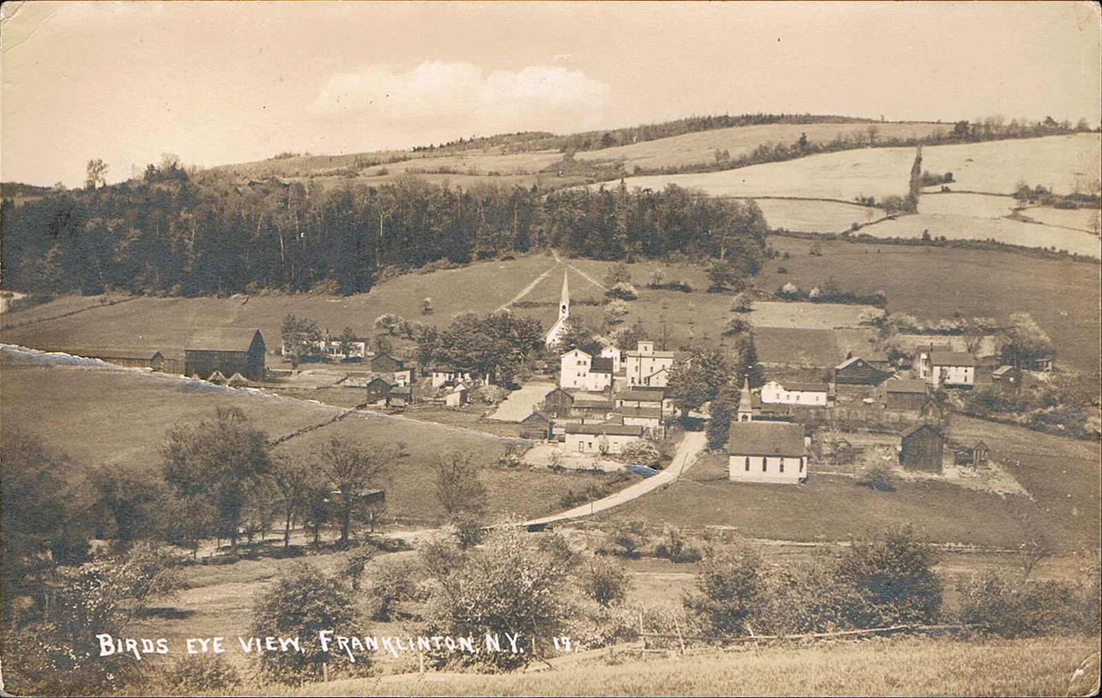 Birds Eye View, Franklinton, N.Y.