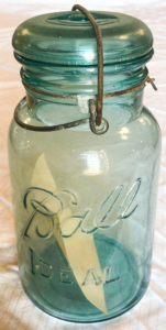 Clear Ball Jar.