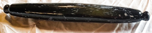 Black Glass Roller with handles.