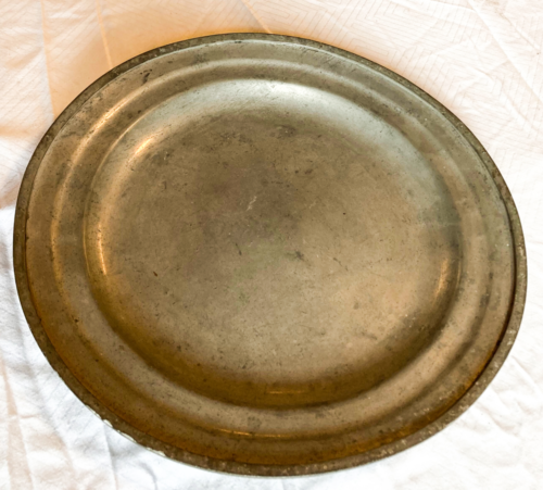 Pewter Plate.