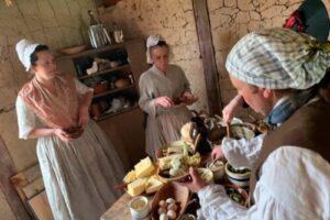 Reenactor Lunch in HDorf 1