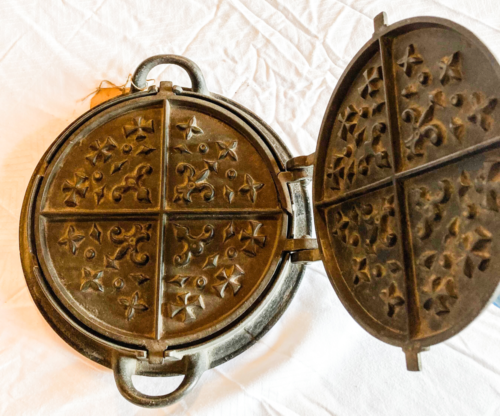 Waffle Iron, Open.