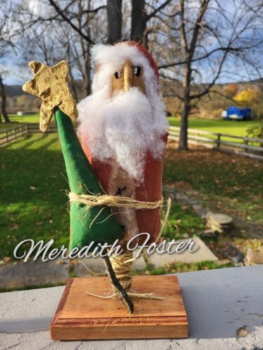 Santa Clause Doll with Christmas Tree