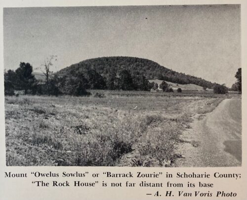 Black and White Mountain Photo