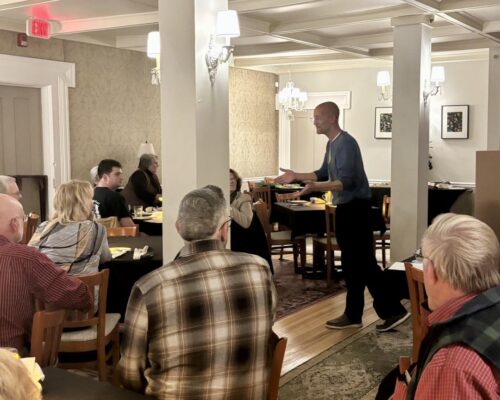 Presentation at the American Hotel.