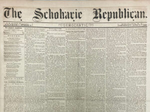 Schoharie Republican Newspaper