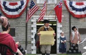 Reading of the Declaration in Front of the Fort