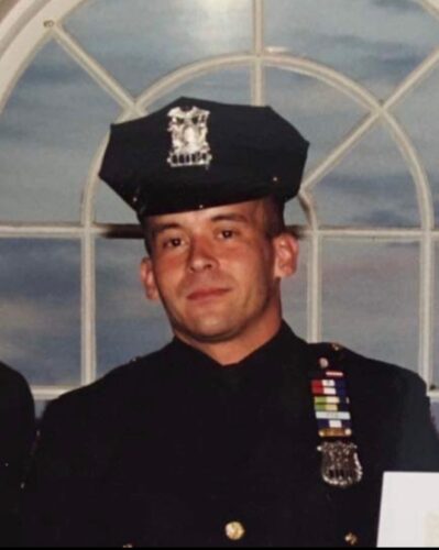 James Sumner in police uniform